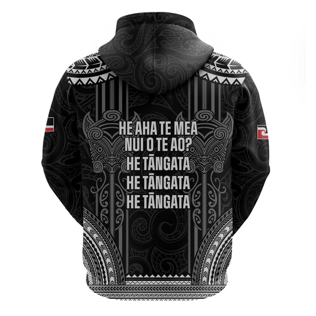 Aotearoa Toitu Te Tiriti Hoodie No Kiwi Without Iwi LT05 - Polynesian Pride