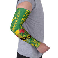 Personalised Hawaii Leilehua High School Arm Sleeves Tribal Tattoo With Hibiscus Flowers