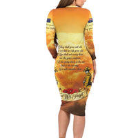 New Zealand And Australia ANZAC Day Family Matching Long Sleeve Bodycon Dress and Hawaiian Shirt Sinai Palestine Campaign Lest We Forget LT05 - Polynesian Pride
