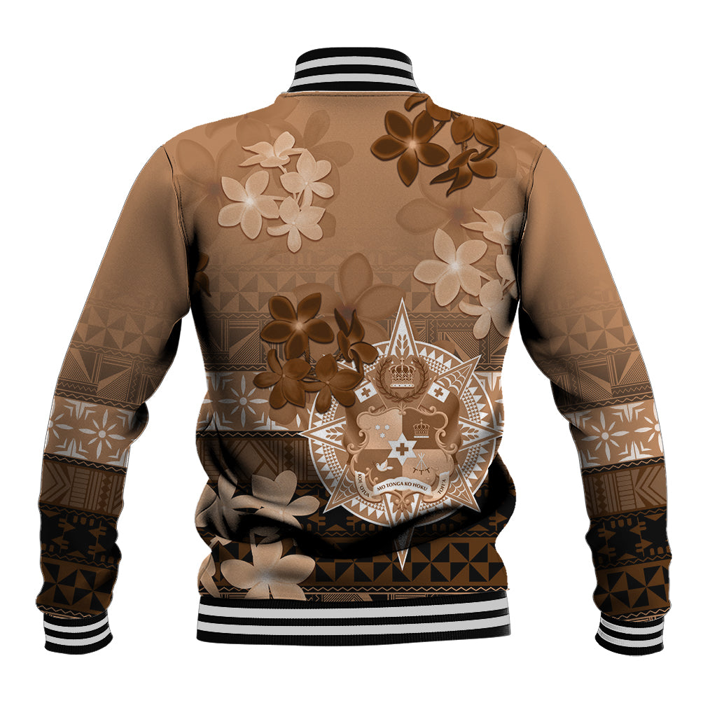 Tonga Emancipation Day Baseball Jacket Tongan Kupesi Ngatu Pattern Vintage Style