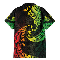 AAPI Heritage Month Family Matching Mermaid Dress and Hawaiian Shirt Kanaka Maoli Polynesian Tribal Wave LT05 - Polynesian Pride