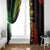 AAPI Heritage Month Window Curtain Kanaka Maoli Polynesian Tribal Wave