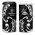 AAPI Heritage Month 4 in 1 Can Cooler Tumbler American Samoa Polynesian Tribal Wave