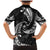 AAPI Heritage Month Family Matching Mermaid Dress and Hawaiian Shirt American Samoa Polynesian Tribal Wave
