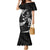 AAPI Heritage Month Family Matching Mermaid Dress and Hawaiian Shirt American Samoa Polynesian Tribal Wave