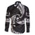 AAPI Heritage Month Family Matching Short Sleeve Bodycon Dress and Hawaiian Shirt American Samoa Polynesian Tribal Wave