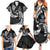 AAPI Heritage Month Family Matching Summer Maxi Dress and Hawaiian Shirt American Samoa Polynesian Tribal Wave