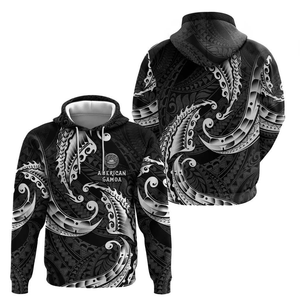 AAPI Heritage Month Hoodie American Samoa Polynesian Tribal Wave