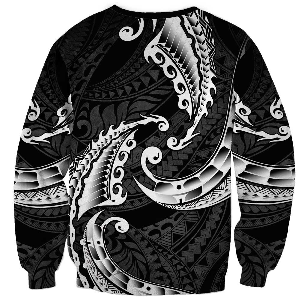 AAPI Heritage Month Sweatshirt American Samoa Polynesian Tribal Wave