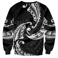 AAPI Heritage Month Sweatshirt American Samoa Polynesian Tribal Wave