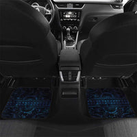 Aotearoa New Zealand Octopus Car Mats Silver Fern Maori Pattern
