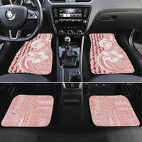Samoa Teuila Car Mats Pink Samoan Siapo Motifs