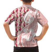 Samoa Teuila Family Matching Mermaid Dress and Hawaiian Shirt Pink Samoan Siapo Motifs