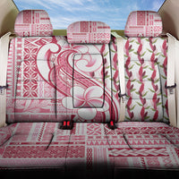 Samoa Teuila Back Car Seat Cover White Samoan Siapo Motifs