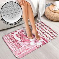 Samoa Teuila Bathroom Set White Samoan Siapo Motifs