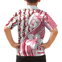 Samoa Teuila Family Matching Short Sleeve Bodycon Dress and Hawaiian Shirt White Samoan Siapo Motifs
