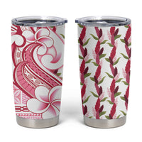 Samoa Teuila Tumbler Cup White Samoan Siapo Motifs