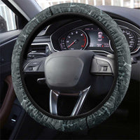 Hawaii Mo'o Lizard God Steering Wheel Cover Polynesian Style