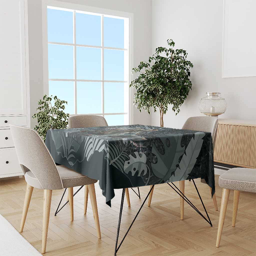 Hawaii Mo'o Lizard God Tablecloth Polynesian Style