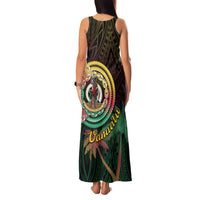 Vanuatu Espiritu Santo Island Family Matching Tank Maxi Dress and Hawaiian Shirt Beach Landscape LT05 - Polynesian Pride