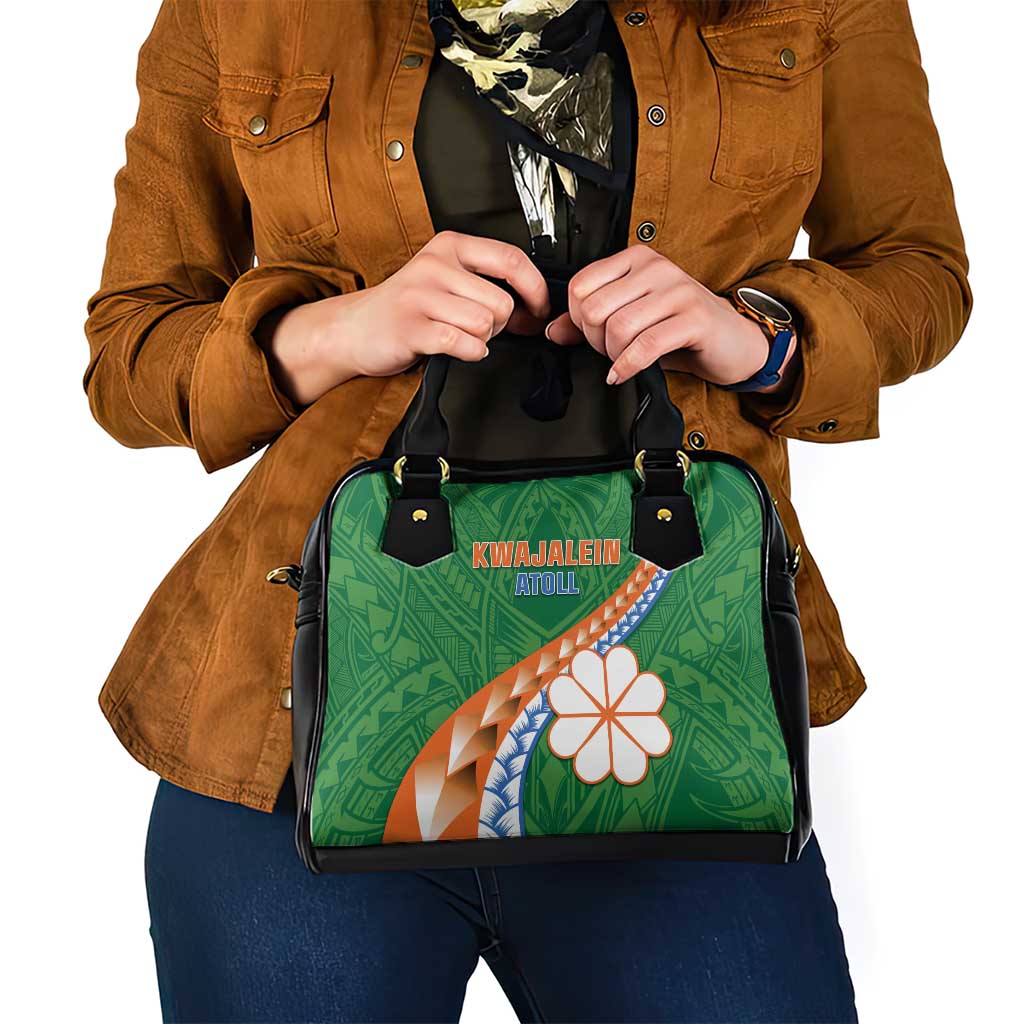 Marshall Islands Kwajalein Atoll Shoulder Handbag Polynesian Tribal Tattoo
