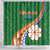 Marshall Islands Kwajalein Atoll Shower Curtain Polynesian Tribal Tattoo