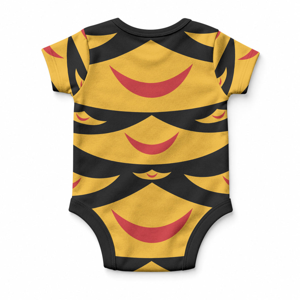 Hawaii Ahu Ula Inspired Baby Onesie Black Version LT05 - Polynesian Pride