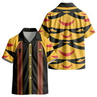 Hawaii Ahu Ula Inspired Kid Hawaiian Shirt Black Version LT05 - Polynesian Pride