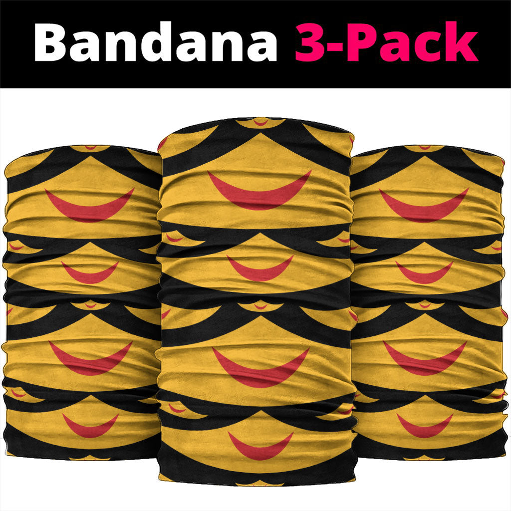 Hawaii Ahu Ula Inspired Neck Gaiter Black Version LT05 package One Size: 25*50cm Black - Polynesian Pride