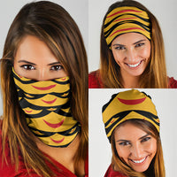 Hawaii Ahu Ula Inspired Neck Gaiter Black Version LT05 - Polynesian Pride