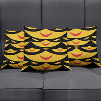Hawaii Ahu Ula Inspired Pillow Cover Black Version LT05 - Polynesian Pride