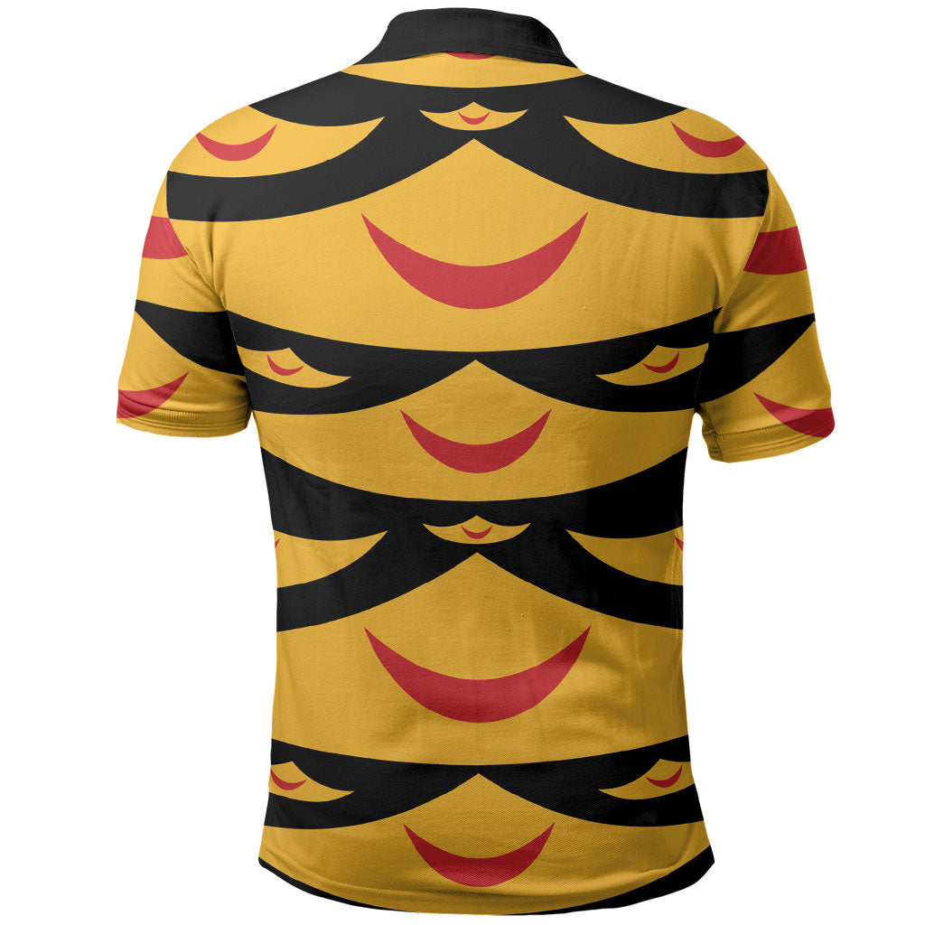 Hawaii Ahu Ula Inspired Polo Shirt Black Version LT05 - Polynesian Pride