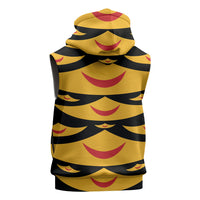 Hawaii Ahu Ula Inspired Sleeveless Hoodie Black Version LT05 - Polynesian Pride