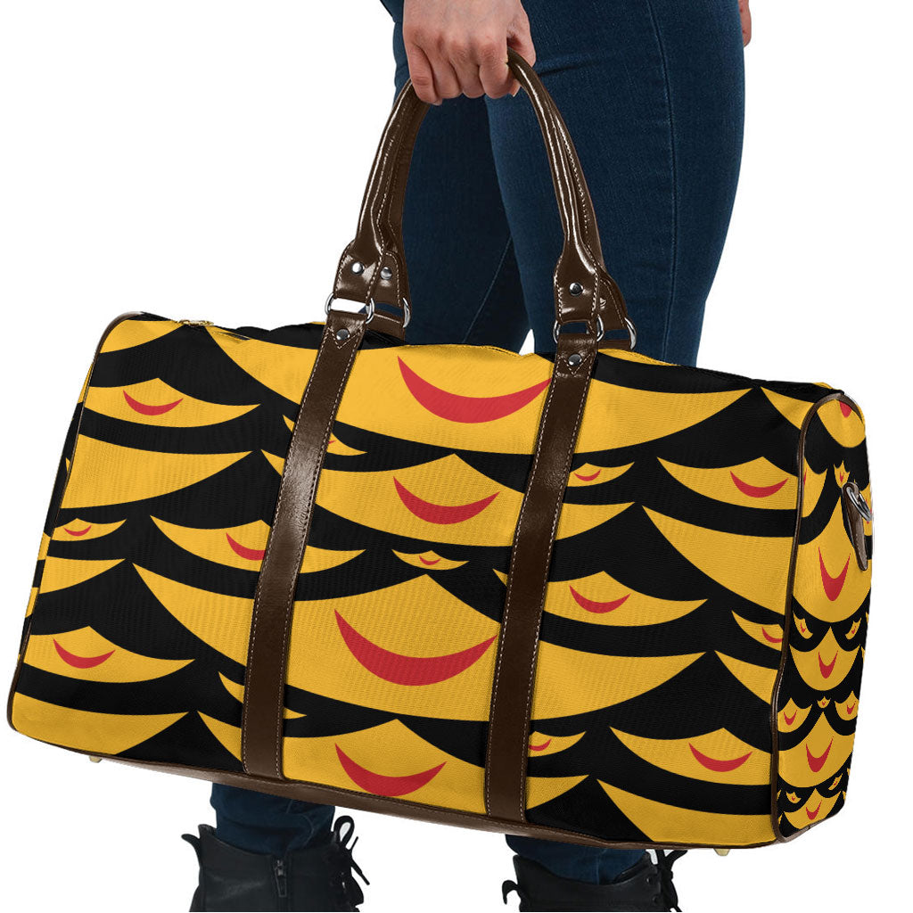 Hawaii Ahu Ula Inspired Travel Bag Black Version LT05 - Polynesian Pride