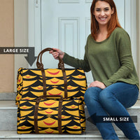 Hawaii Ahu Ula Inspired Travel Bag Black Version LT05 - Polynesian Pride