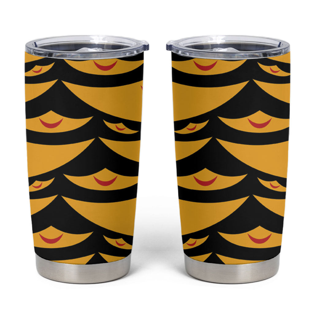 Hawaii Ahu Ula Inspired Tumbler Cup Black Version LT05 Black - Polynesian Pride