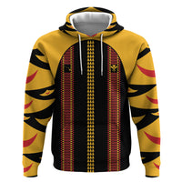 Hawaii Ahu Ula Inspired Zip Hoodie Black Version LT05 Pullover Hoodie Black - Polynesian Pride