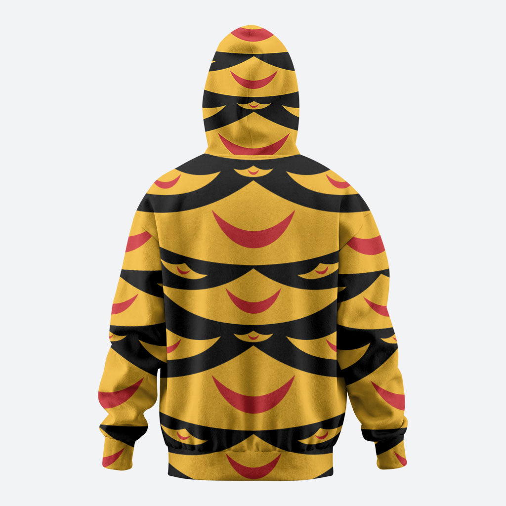 Hawaii Ahu Ula Inspired Zip Hoodie Black Version LT05 - Polynesian Pride