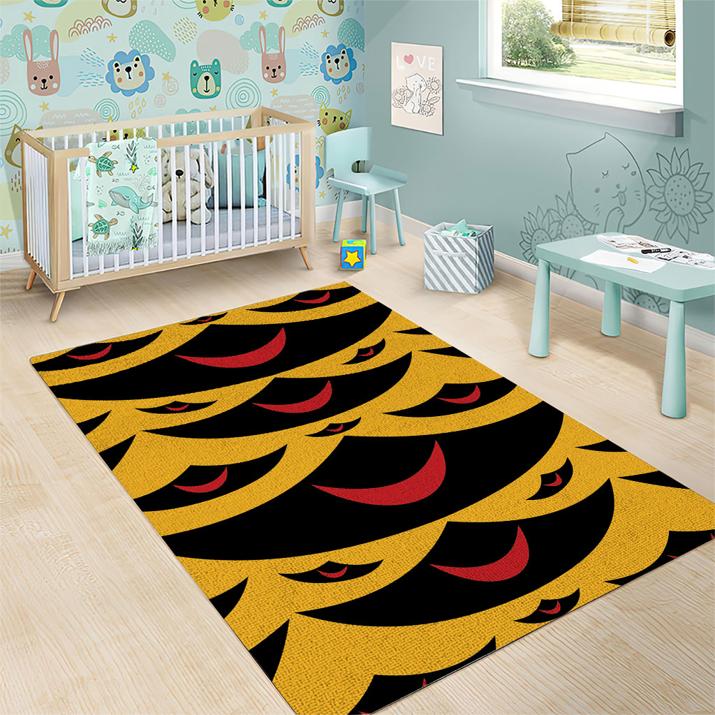 Hawaii Ahu Ula Inspired Area Rug Yellow Version LT05 - Polynesian Pride