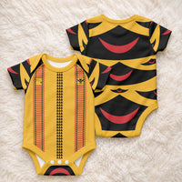 Hawaii Ahu Ula Inspired Baby Onesie Yellow Version LT05 - Polynesian Pride