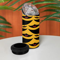 Hawaii Ahu Ula Inspired 4 in 1 Can Cooler Tumbler Yellow Version LT05 - Polynesian Pride