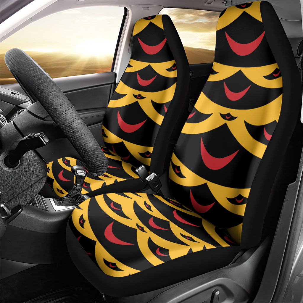 Hawaii Ahu Ula Inspired Car Seat Cover Yellow Version LT05 - Polynesian Pride