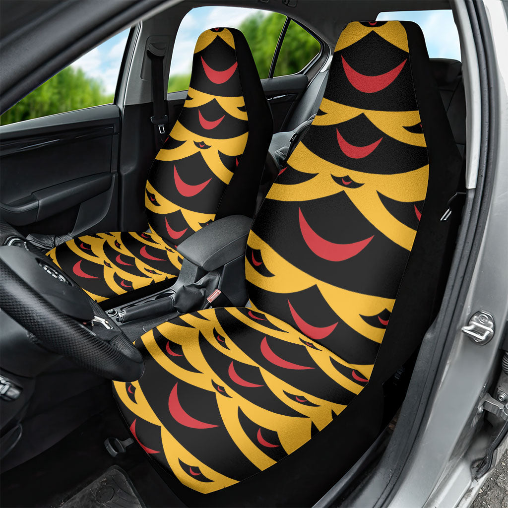 Hawaii Ahu Ula Inspired Car Seat Cover Yellow Version LT05 - Polynesian Pride