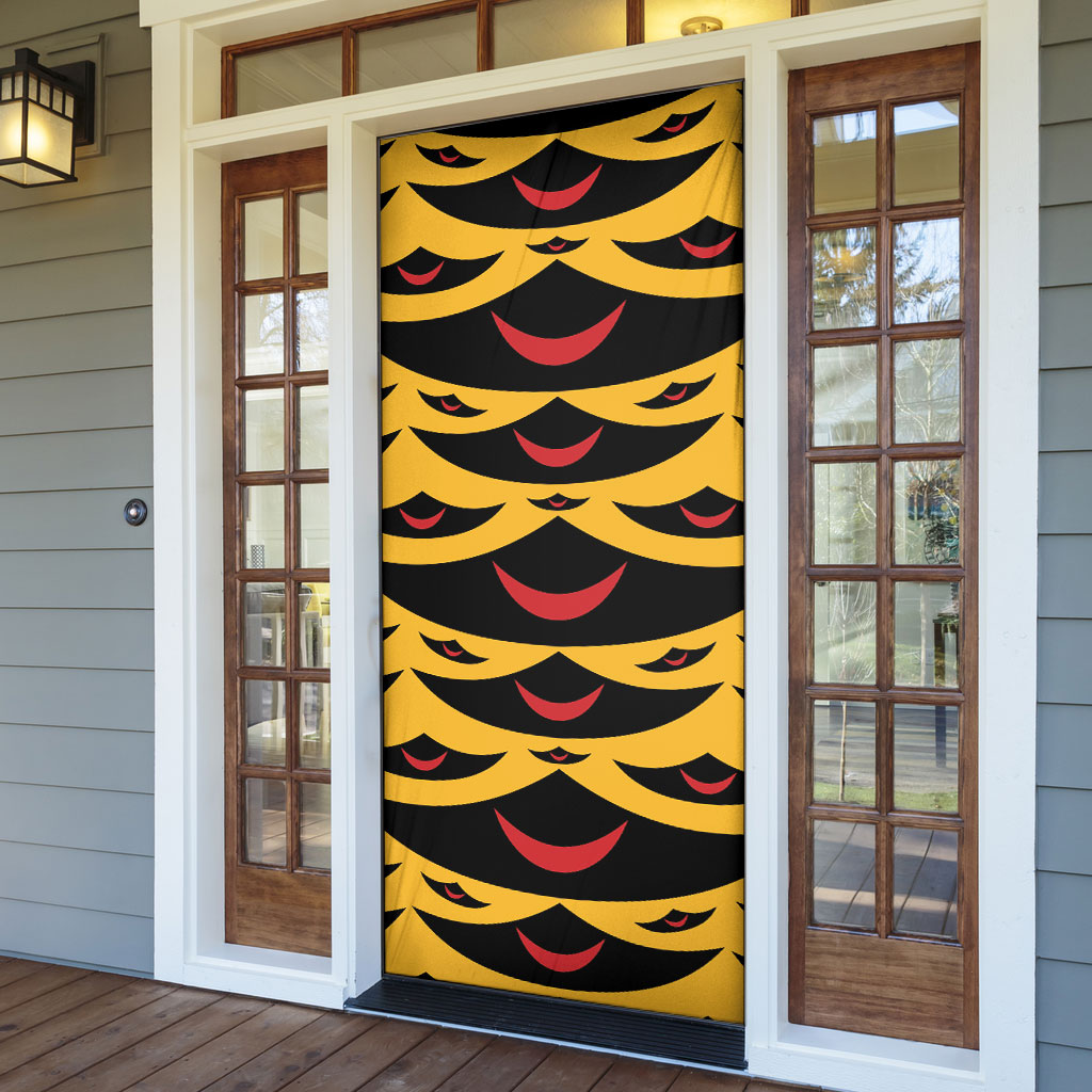 Hawaii Ahu Ula Inspired Door Cover Yellow Version LT05 - Polynesian Pride