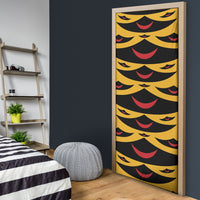 Hawaii Ahu Ula Inspired Door Cover Yellow Version LT05 - Polynesian Pride
