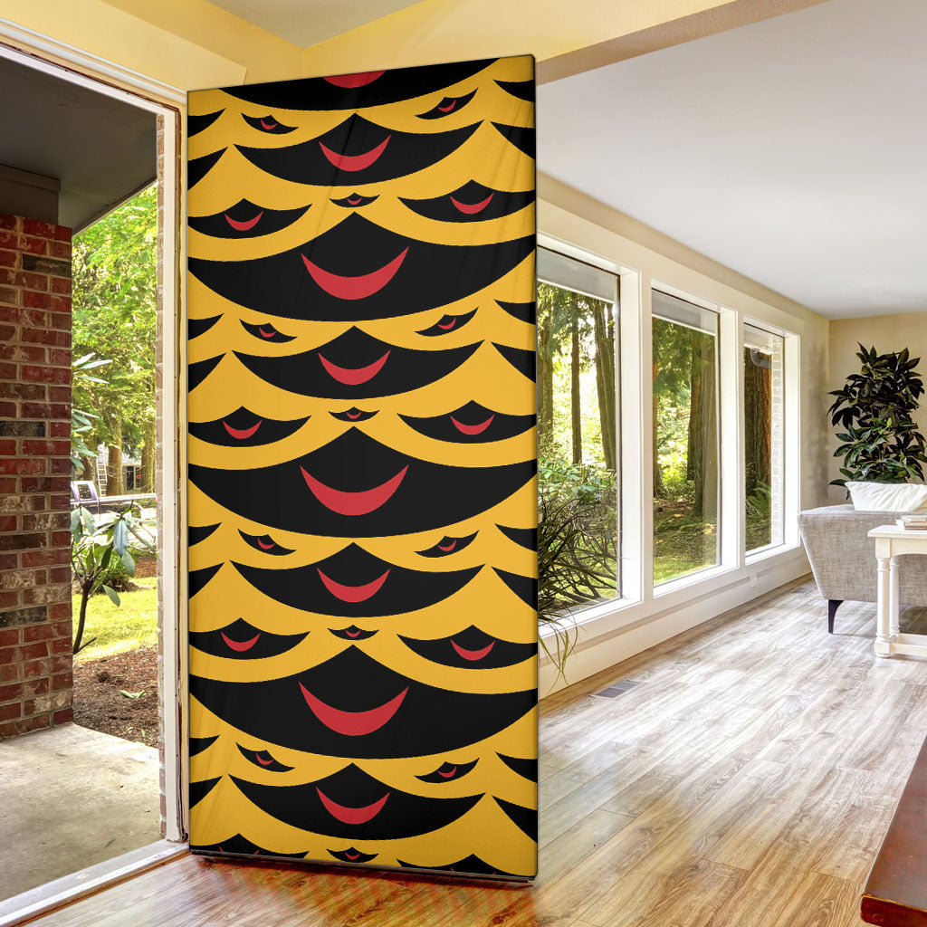 Hawaii Ahu Ula Inspired Door Cover Yellow Version LT05 - Polynesian Pride
