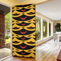 Hawaii Ahu Ula Inspired Door Cover Yellow Version LT05 - Polynesian Pride
