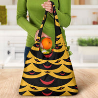 Hawaii Ahu Ula Inspired Grocery Bag Yellow Version LT05 - Polynesian Pride