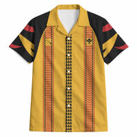 Hawaii Ahu Ula Inspired Hawaiian Shirt Yellow Version LT05 Yellow - Polynesian Pride