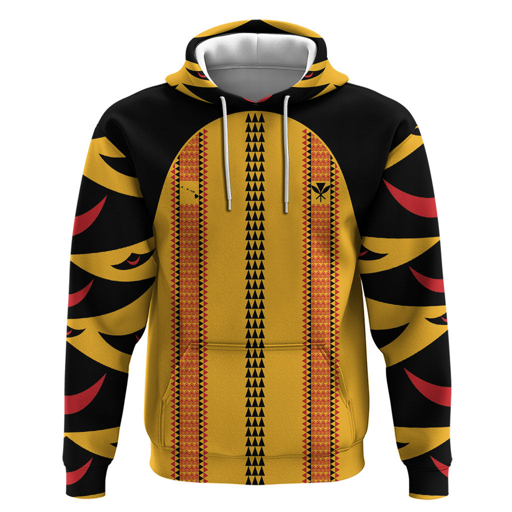 Hawaii Ahu Ula Inspired Hoodie Yellow Version LT05 Pullover Hoodie Yellow - Polynesian Pride